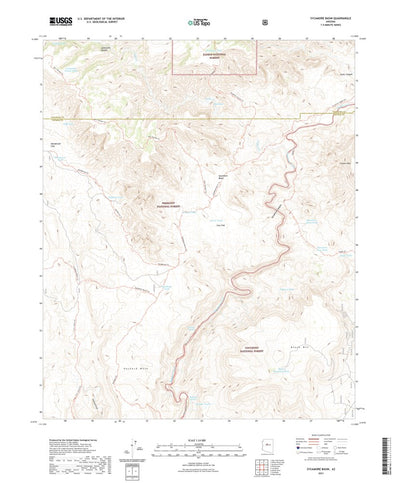 Sycamore Basin, AZ (2021, 24000-Scale) Preview 1
