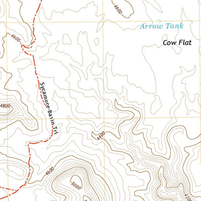 Sycamore Basin, AZ (2021, 24000-Scale) Preview 2