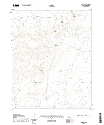 Square Butte, AZ (2021, 24000-Scale) Preview 1
