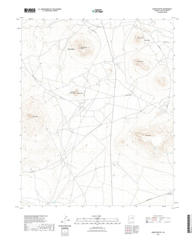 Shonto Butte, AZ (2021, 24000-Scale) Preview 1