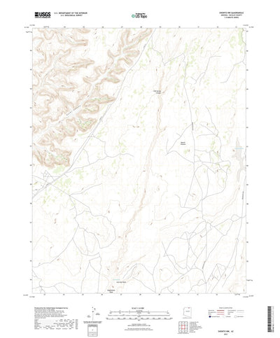 Shonto NW, AZ (2021, 24000-Scale) Preview 1