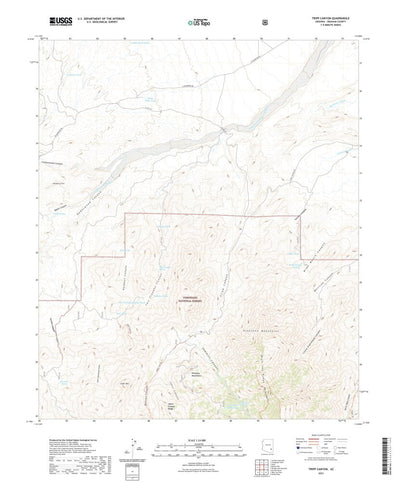 Tripp Canyon, AZ (2021, 24000-Scale) Preview 1