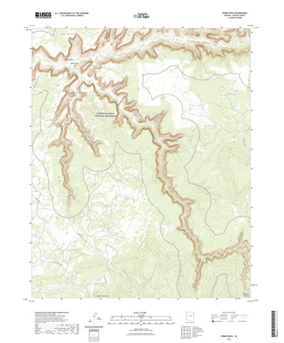 Spider Rock, AZ (2021, 24000-Scale) Preview 1