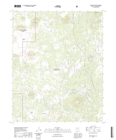 Wing Mountain, AZ (2021, 24000-Scale) Preview 1