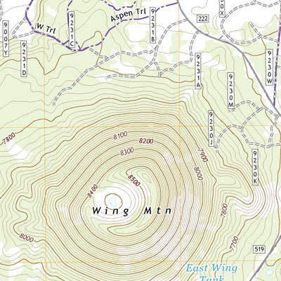 Wing Mountain, AZ (2021, 24000-Scale) Preview 3
