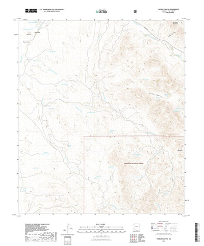Wilbur Canyon, AZ (2021, 24000-Scale) Preview 1