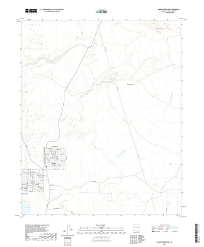 Warm Springs SW, AZ (2021, 24000-Scale) Preview 1