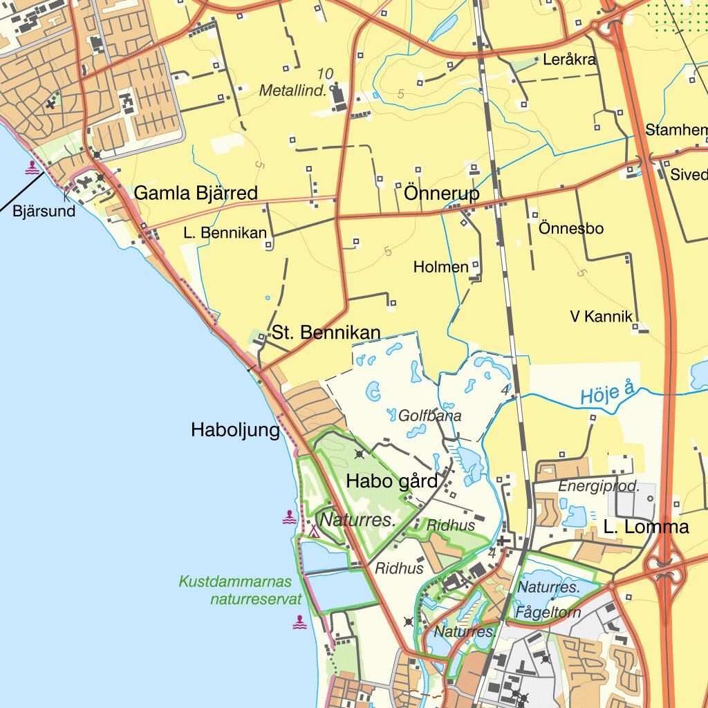 Malmö Map by Lantmateriet | Avenza Maps