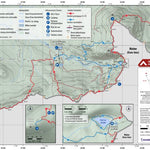 Carte du secteur de la montagne de Marbre