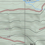 Carte du secteur de la montagne de Marbre