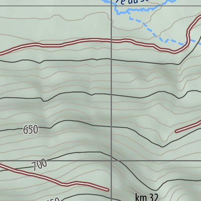 Carte du secteur de la montagne de Marbre