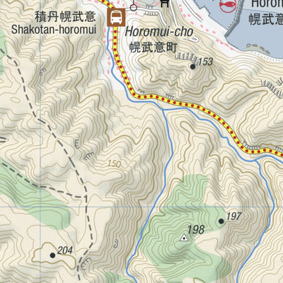 MAP 1/2 - Irika to Bikuni Sea Kayaking (Shakotan Peninsula, Hokkaido, Japan)