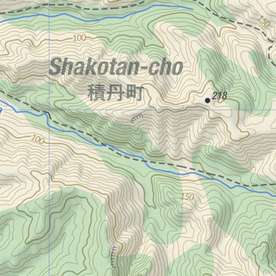 MAP 1/2 - Irika to Bikuni Sea Kayaking (Shakotan Peninsula, Hokkaido, Japan)