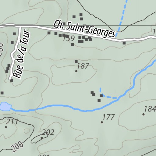 Prêt-à-Partir | Boucle du Haut-Lieu Map by Rando Quebec | Avenza Maps