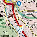 Okanagan Falls BC Adventure Map