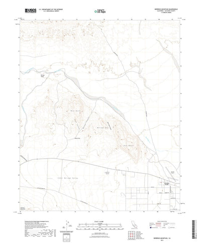 Borrego Mountain, CA (2021, 24000-Scale) Preview 1