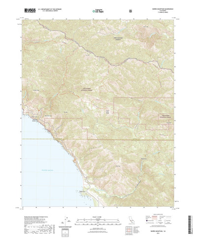 Burro Mountain, CA (2021, 24000-Scale) Preview 1