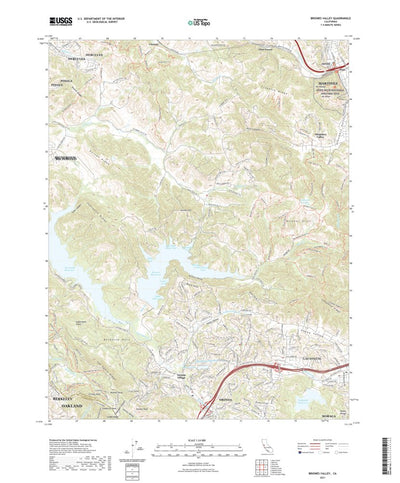Briones Valley, CA (2021, 24000-Scale) Preview 1