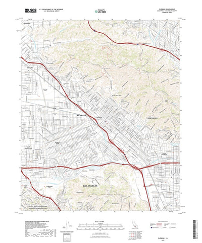 Burbank, CA (2022, 24000-Scale) Preview 1