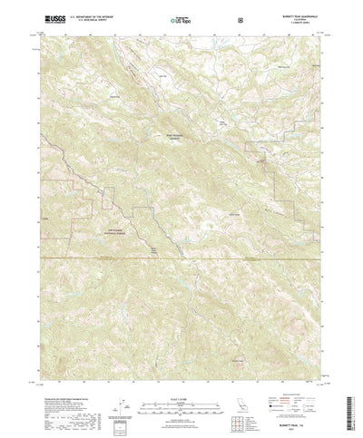 Burnett Peak, CA (2021, 24000-Scale) Preview 1