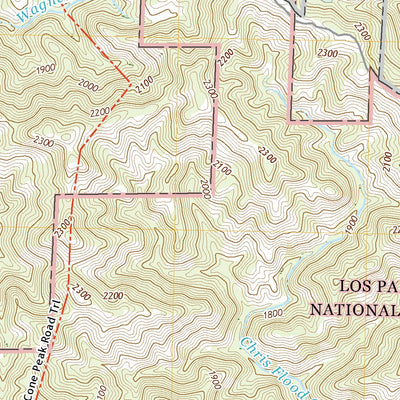 Burnett Peak, CA (2021, 24000-Scale) Preview 3