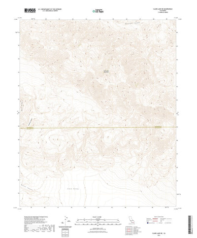 Clark Lake NE, CA (2021, 24000-Scale) Preview 1