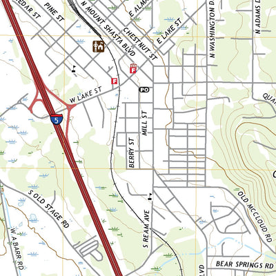 City of Mount Shasta, CA (2022, 24000-Scale) Preview 2