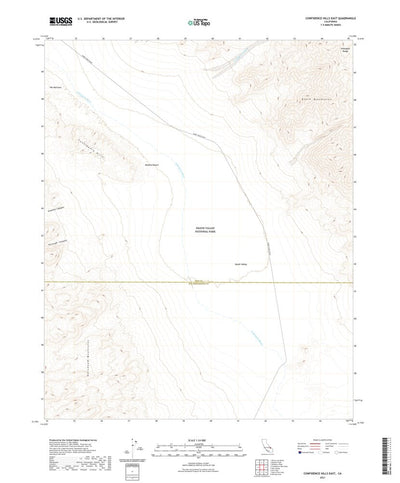 Confidence Hills East, CA (2021, 24000-Scale) Preview 1