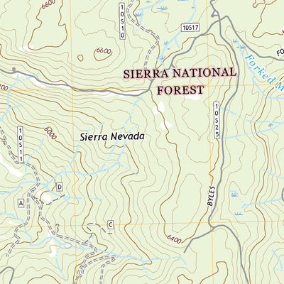 Dinkey Creek, CA (2021, 24000-Scale) Preview 2