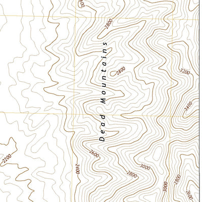 East of Homer Mountain, CA (2021, 24000-Scale) Preview 3
