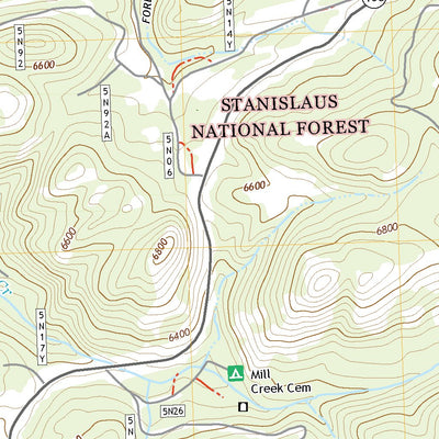 Donnell Lake, CA (2021, 24000-Scale) Preview 2