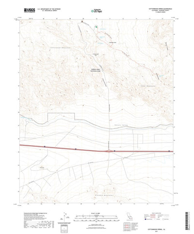 Cottonwood Spring, CA (2021, 24000-Scale) Preview 1