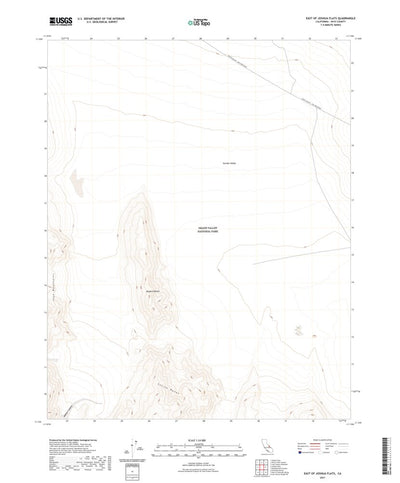 East of Joshua Flats, CA (2021, 24000-Scale) Preview 1