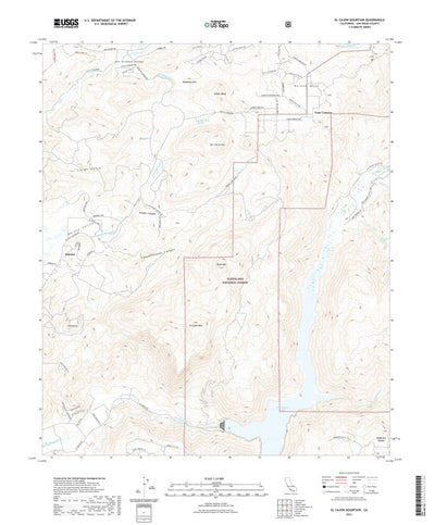 El Cajon Mountain, CA (2021, 24000-Scale) Preview 1