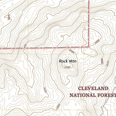 El Cajon Mountain, CA (2021, 24000-Scale) Preview 2