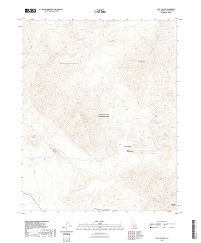 Echo Canyon, CA (2021, 24000-Scale) Preview 1