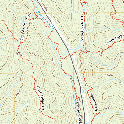 Fern Canyon, CA (2021, 24000-Scale) Preview 3