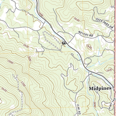 Feliciana Mountain, CA (2021, 24000-Scale) Preview 2