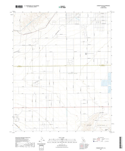 Fairmont Butte, CA (2021, 24000-Scale) Preview 1
