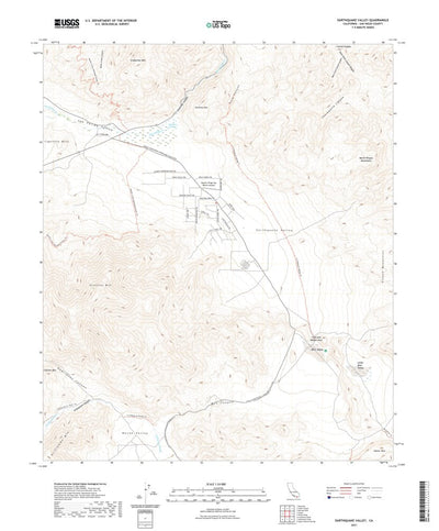 Earthquake Valley, CA (2021, 24000-Scale) Preview 1