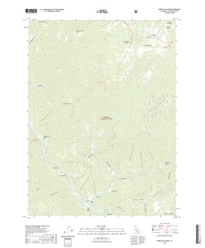Forks of Salmon, CA (2022, 24000-Scale) Preview 1