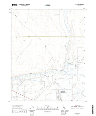 Fish Slough, CA (2021, 24000-Scale) Preview 1