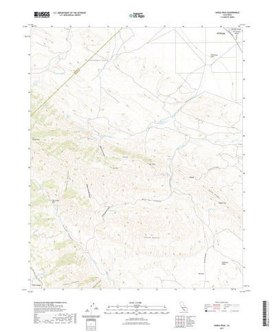 Garza Peak, CA (2021, 24000-Scale) Preview 1