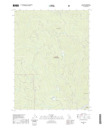 Fish Lake, CA (2022, 24000-Scale) Preview 1
