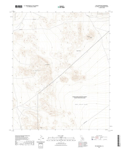 Fry Mountains, CA (2021, 24000-Scale) Preview 1