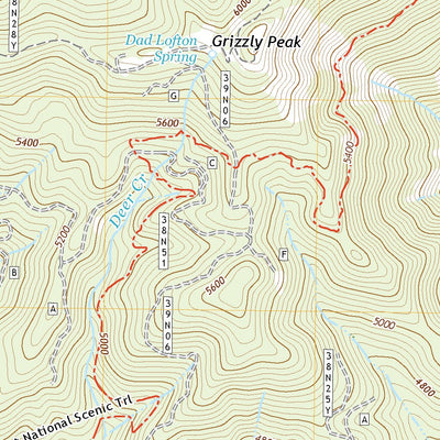 Grizzly Peak, CA (2021, 24000-Scale) Preview 3