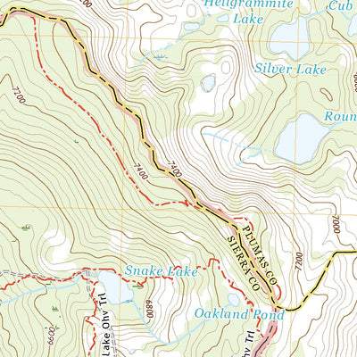 Gold Lake, CA (2021, 24000-Scale) Preview 2