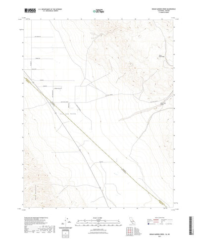 Indian Garden Creek, CA (2021, 24000-Scale) Preview 1