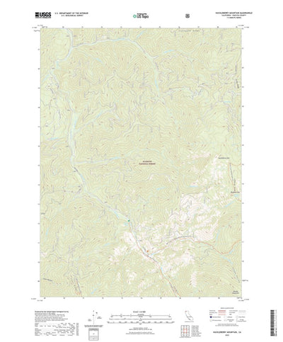 Huckleberry Mountain, CA (2022, 24000-Scale) Preview 1