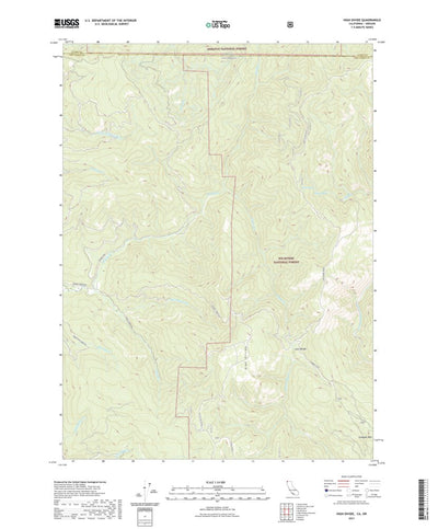 High Divide, CA (2021, 24000-Scale) Preview 1